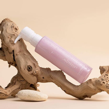 Fitglow Beauty Calm Cleanser | Gentle Milky Face Cleanser for Sensitive Skin | Hydrating & Balancing Facial Wash with Ceramides & Cucumber | Makeup Remover | Plant-Based, Fragrance-Free | 120ml