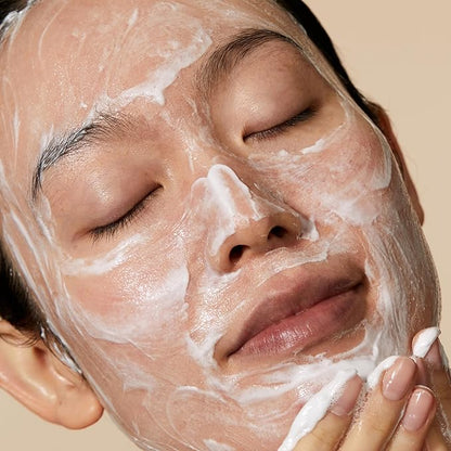 Omorovicza Cleansing Foam (5.1 oz), Sensitive Skin Face Wash, Sulfate-Free Face Foaming Cleanser, with Copper Gluconate & Apple Pectin, Gently Purifies, Hydrates & Respects Skin Barrier