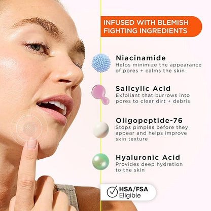 ZitSticka Killa Pimple Patches for Face - World's Most Potent Pimple Patch with Fast-Acting Microdarts - Starts Working within 6 Hours for Deep, Early-Stage Zits - Regular 8 Count with Cleana Swab