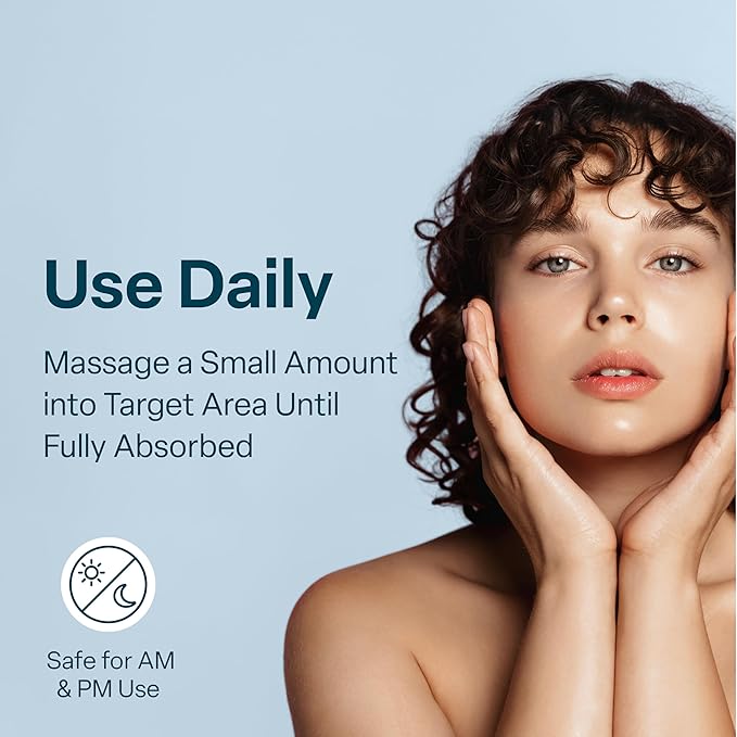 QRxLabs Plant-Based Squalane Face Moisturizer - 2 fl oz (60 mL) - Hyaluronic Acid Hydrating Cream for Face & Body - Moisturizing Cream with Vitamin B5 & Rice Protein - Silicone-Free Cruelty-Free